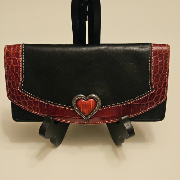 Brighton Heart Bellissimo Trifold Leather Wallet - Picture 1 of 6